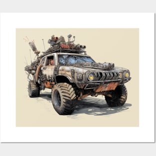 MADMAX CAR Posters and Art